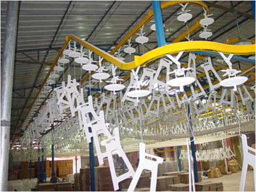 桌椅涂装生产线